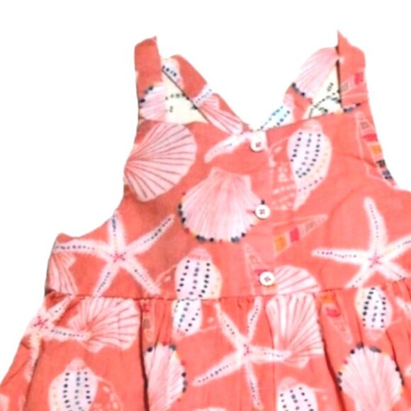 NWT Cat & Jack Seashells Muslin Tunic Top for Girls - Picture 2 of 2